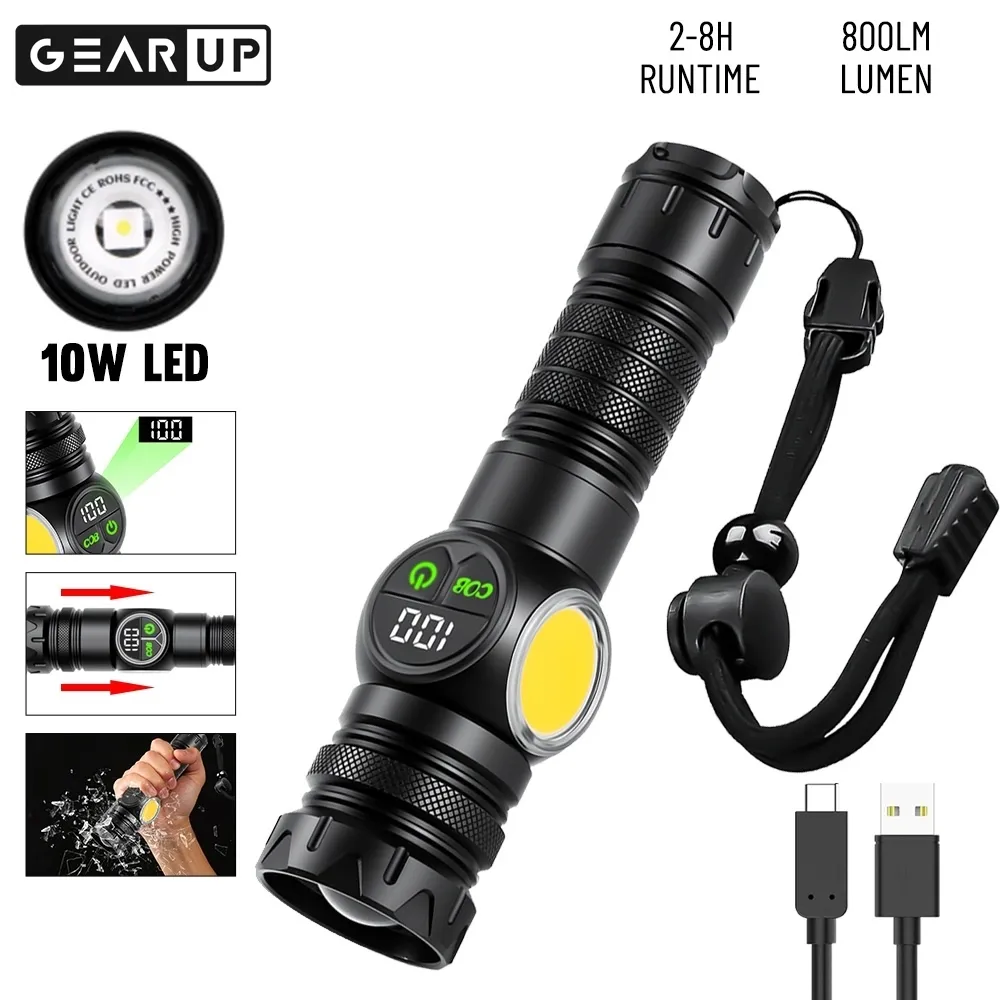 GearUP K60 Flashlight New 2025